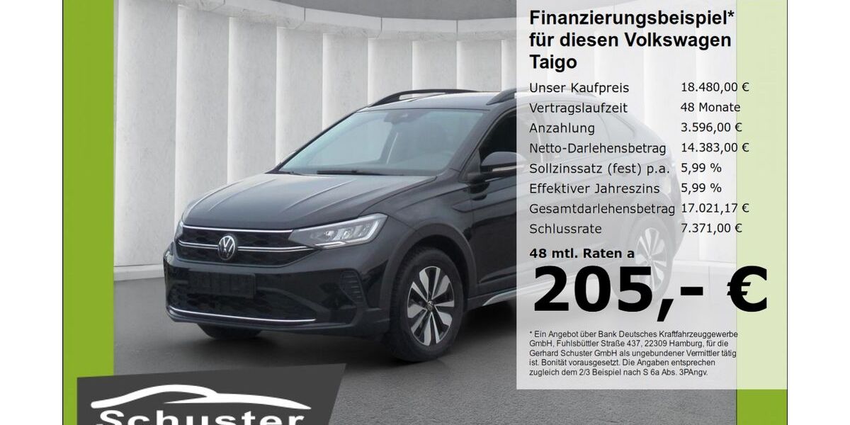 VW Taigo 24.679 km 17.479 &euro; Ruhstorf 94099