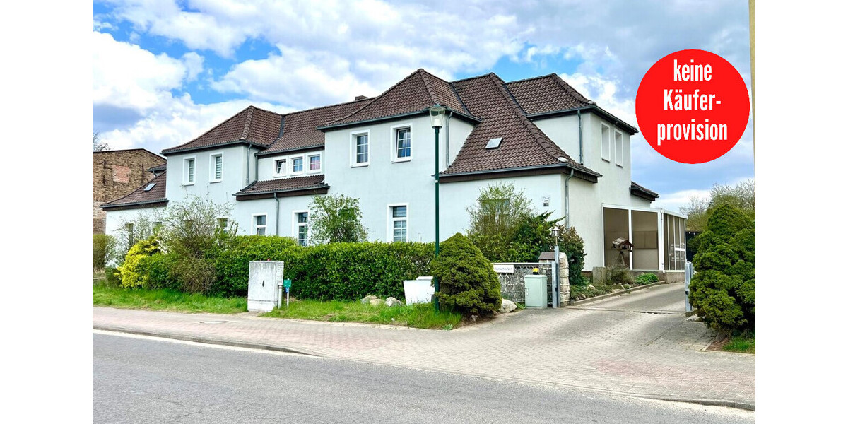 HORN IMMOBILIEN++ Eigentumswohnung in Tantow mit Garten und Carport - Mehrfamilienhaus, Wohnhaus Tantow | Angebot:24876808