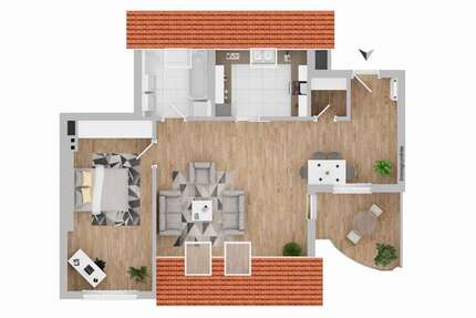 Wohnung zum Kaufen in Weimar 200.000 € 70.36 m² 2 zimmer