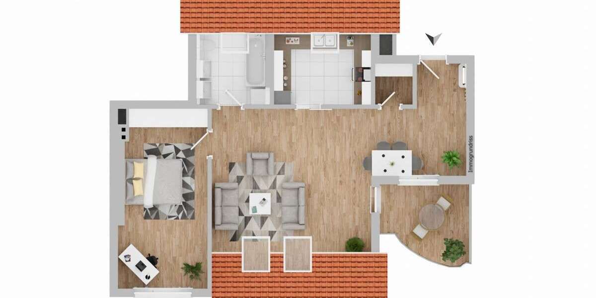 Wohnung zum Kaufen in Weimar 200.000 € 70.36 m² 2 zimmer