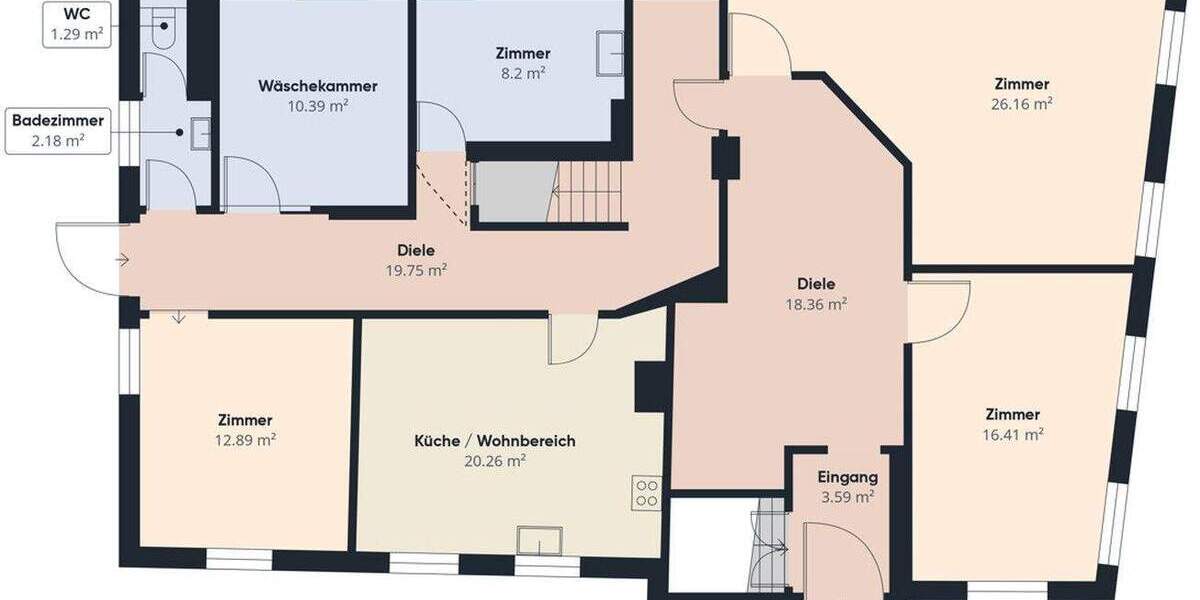 Einfamilienhaus Baunach - 9 Zimmer, 280 m&sup2;, 2.150&euro; | Angebot:26675744