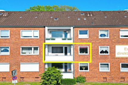 Kompakt, charmant, stadtnah – ETW mit Südbalkon - Wohnung Kiel Ellerbek | Angebot:26943585