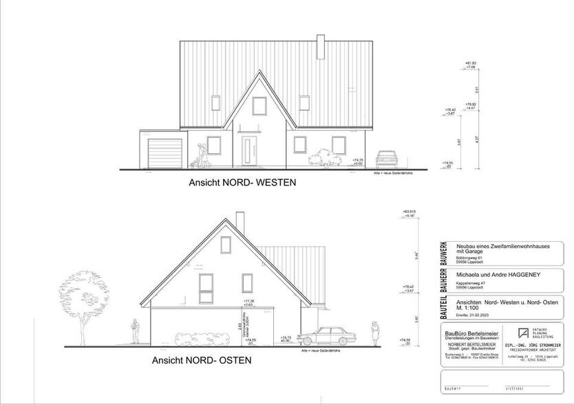 Neubauwohnung Dachgeschoss1. Stock zimmer