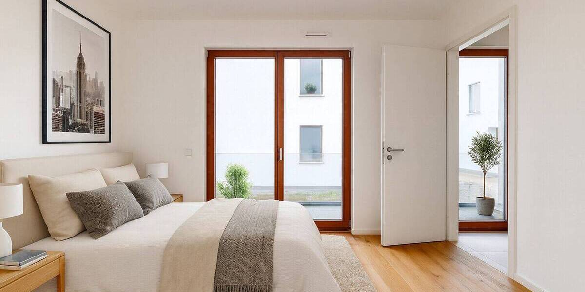 Etagenwohnung Frankfurt am Main Eschersheim - 2 Zimmer, 59 m&sup2;, 493.000&euro; | Angebot:26187655