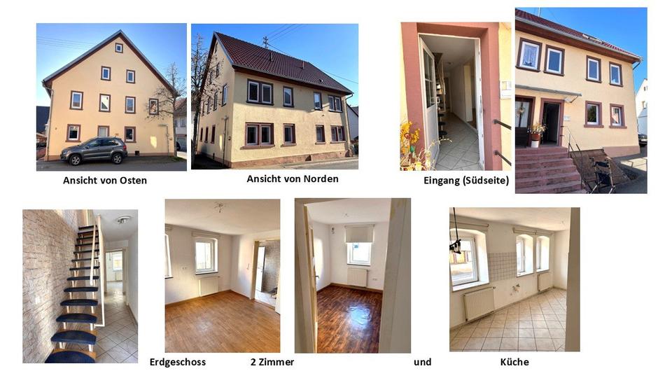 Doppelhaushälfte Bad Mergentheim - 5 Zimmer, 100 m&sup2;, 680&euro; | Angebot:26055125