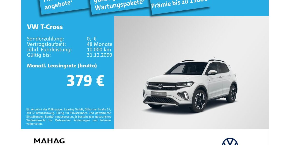 VW T-Cross 3.000 km 32.980 &euro; Dachau 85221