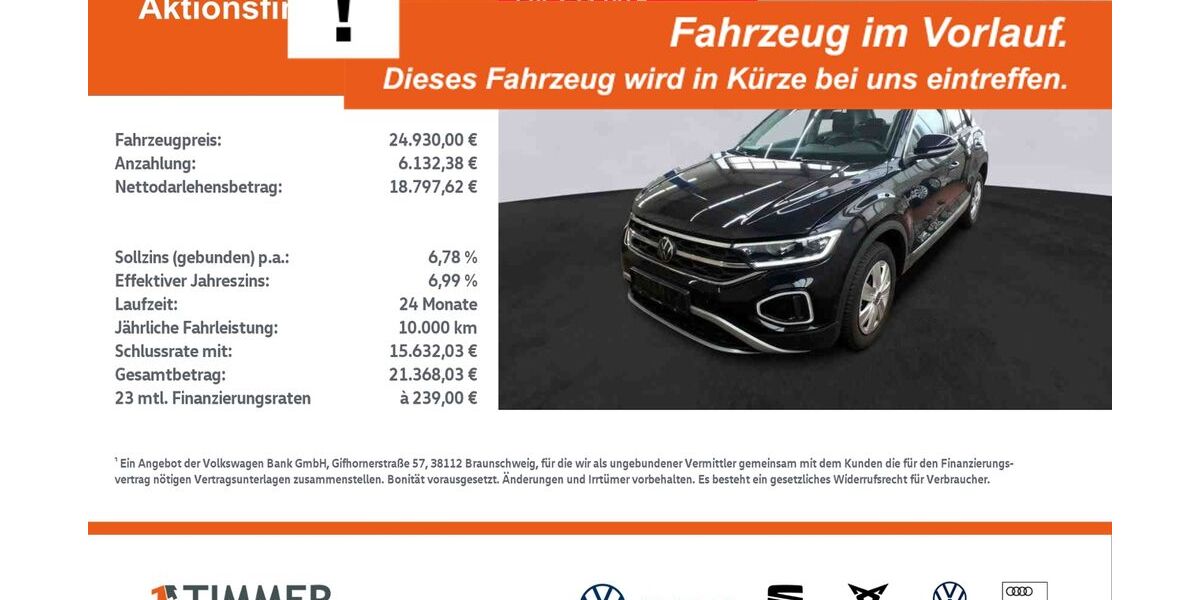 VW T-Roc 55.104 km 24.788 &euro; Gronau 48599