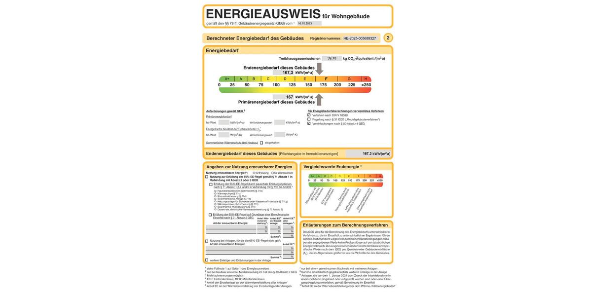 Dachgeschoßwohnung Hungen - 1 Zimmer, 39 m&sup2;, 380&euro; | Angebot:26295129