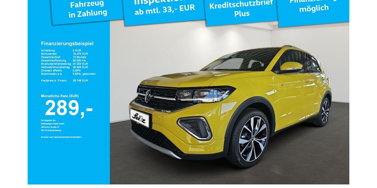 VW T-Cross 14.400 km 28.748 &euro; Weingarten 88250