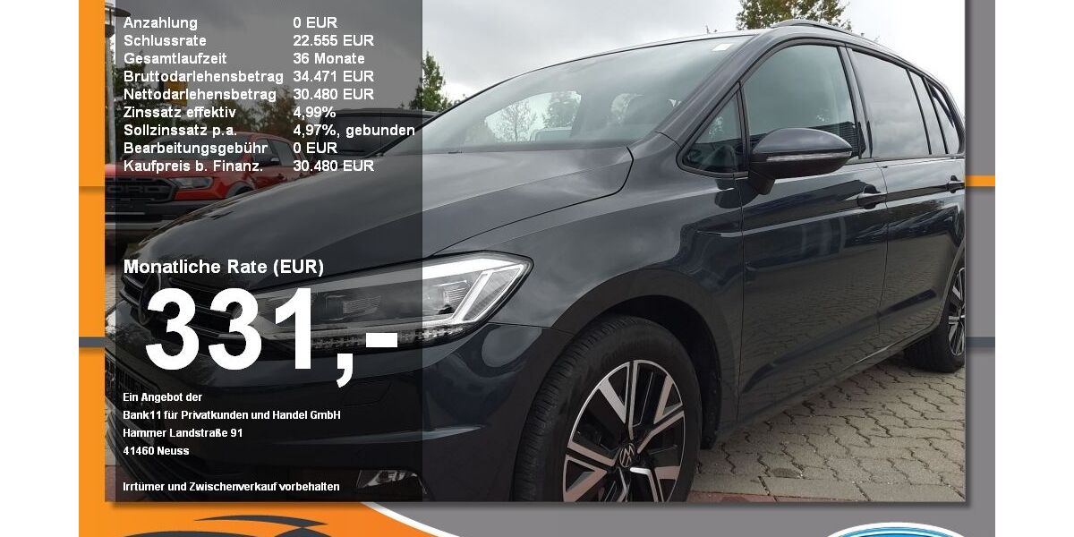 VW Touran 21.100 km 29.980 &euro; Neustadt / Donau 93333