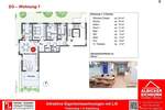 Etagenwohnung Küssaberg Kadelburg - 3 Zimmer, 100 m&sup2;, 469.000&euro; | Angebot:25696618