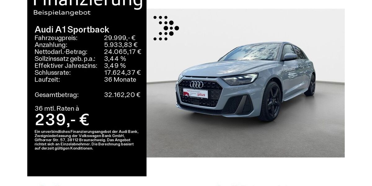 Audi A1 8.700 km 29.999 &euro; Hanau 63452