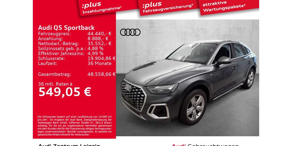 Audi Q5 45.249 km 42.880 &euro; Leipzig 04129