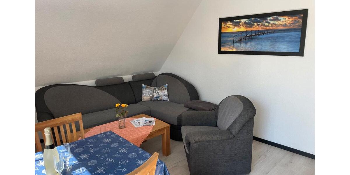 Dachgeschoßwohnung Wangerland - 2 Zimmer, 57 m&sup2;, 720&euro; | Angebot:26394105