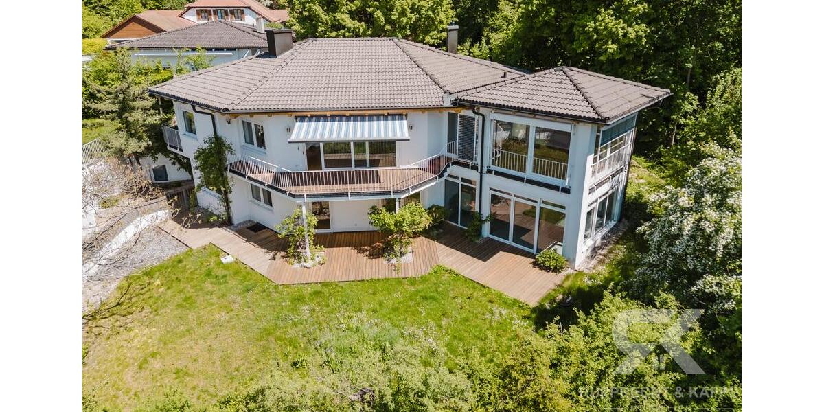 Uneinsehbare Luxus-Villa mit Panoramablick & Wellnessbereich – exklusives Wohnen in Bayreuth 6 zimmer