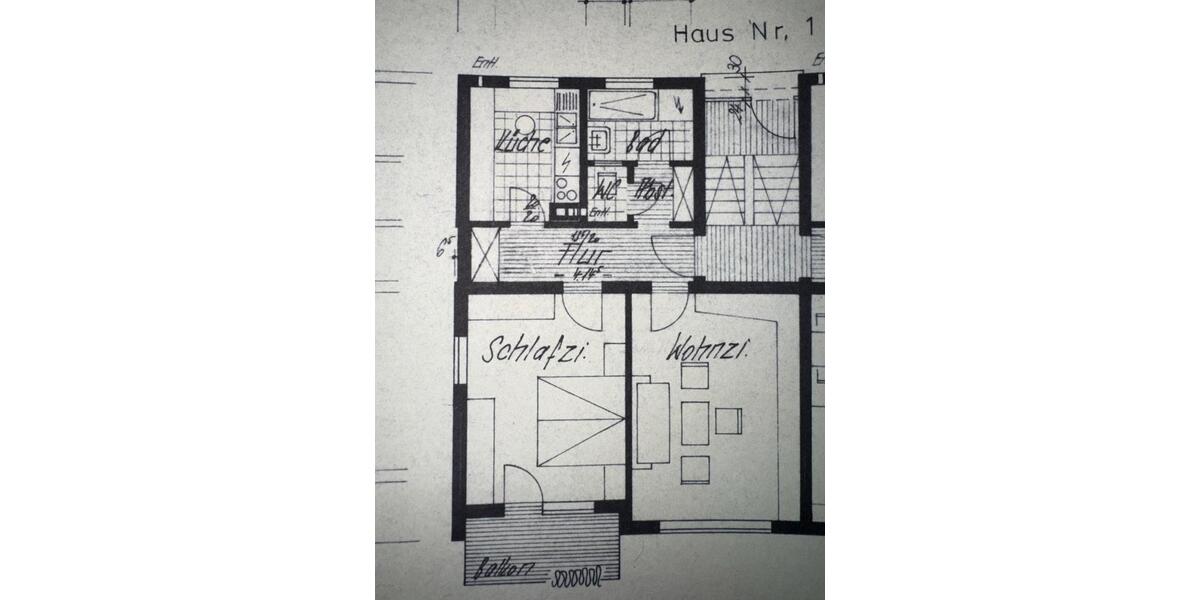 Erdgeschoßwohnung Schorndorf - 2 Zimmer, 56 m&sup2;, 160.000&euro; | Angebot:26991347