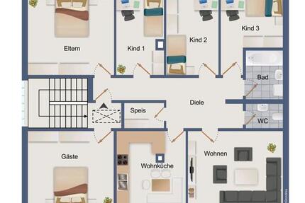 Wohnung Bad Wurzach - 5 Zimmer, 98 m&sup2;, 165.000&euro; | Angebot:26973321