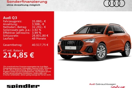 Audi Q3 3.500 km 35.880 &euro; Würzburg 97076
