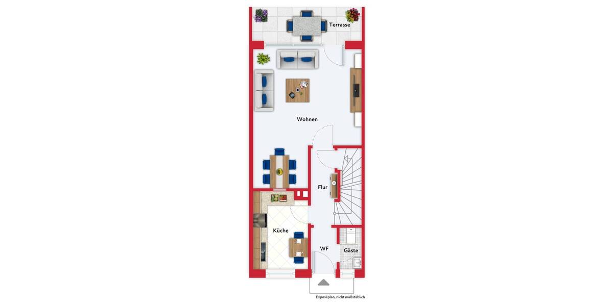 Reihenmittelhaus Neu Wulmstorf - 4 Zimmer, 104 m&sup2;, 325.000&euro; | Angebot:25691571
