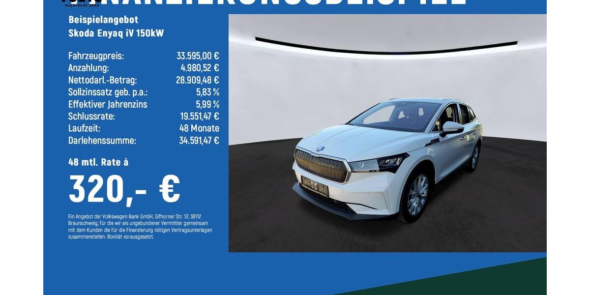 Skoda Enyaq 57.281 km 32.295 &euro; Magdeburg 39126