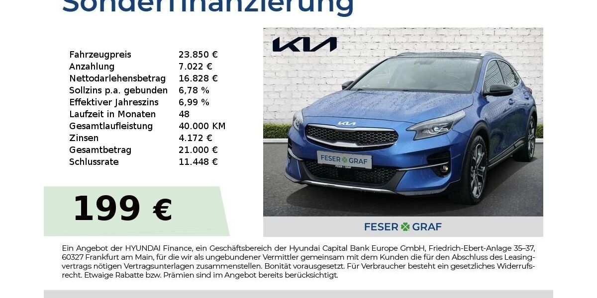 Kia XCeed 29.240 km 23.850 &euro; Roth 91154