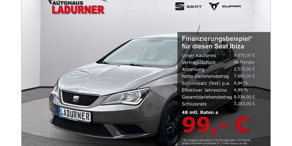 Seat Ibiza 73.764 km 9.570 &euro; Tuttlingen 78532