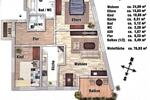 Etagenwohnung Waiblingen Bittenfeld - 3 Zimmer, 77 m&sup2;, 280.000&euro; | Angebot:26824434