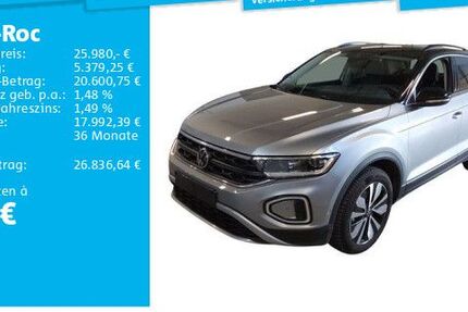 VW T-Roc 15.317 km 25.980 &euro; Frankfurt 60326