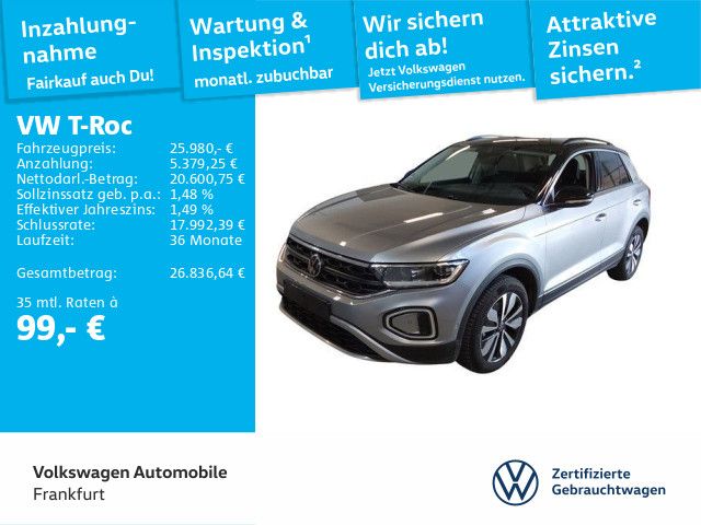 VW T-Roc 15.317 km 25.980 &euro; Frankfurt 60326