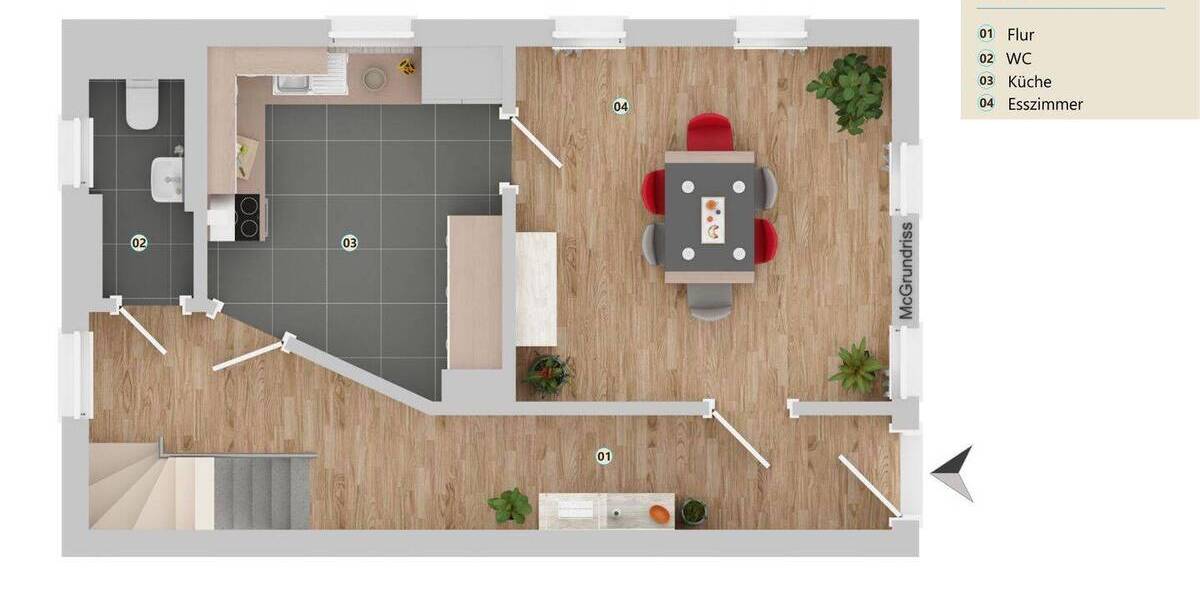 Doppelhaushälfte Rödental Einberg - 8 Zimmer, 180 m&sup2;, 235.000&euro; | Angebot:26489147