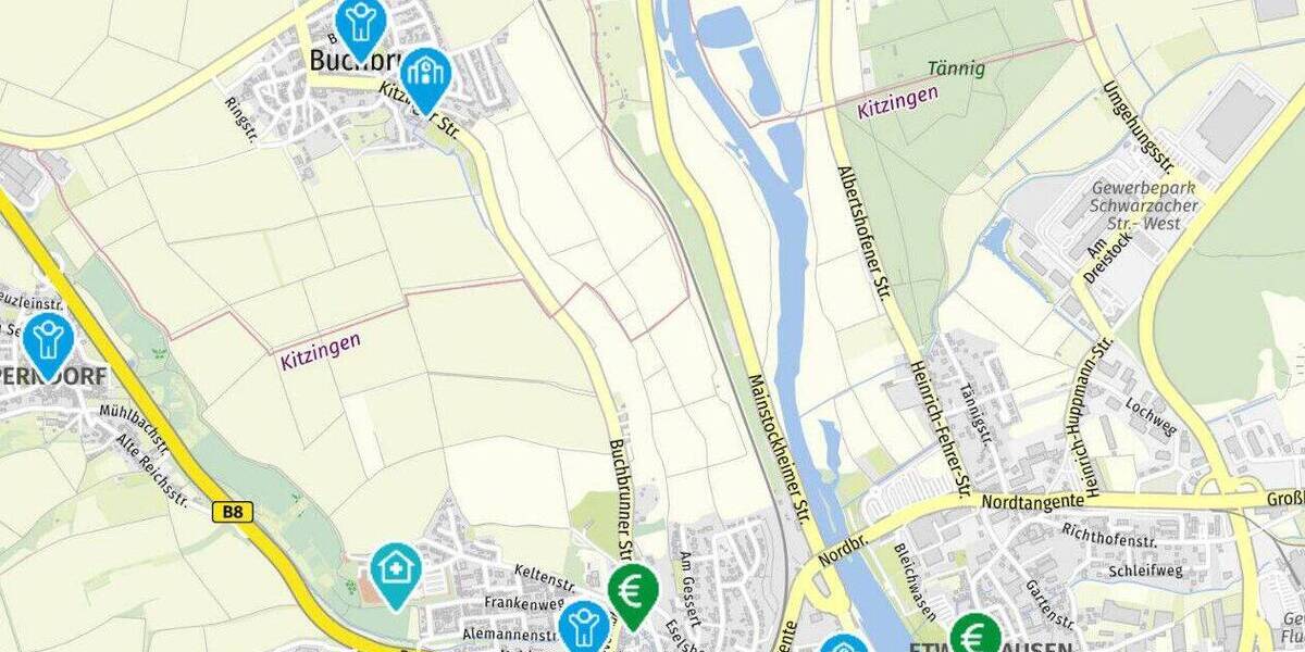 Etagenwohnung Buchbrunn - 5 Zimmer, 120 m&sup2;, 1.140&euro; | Angebot:26894209