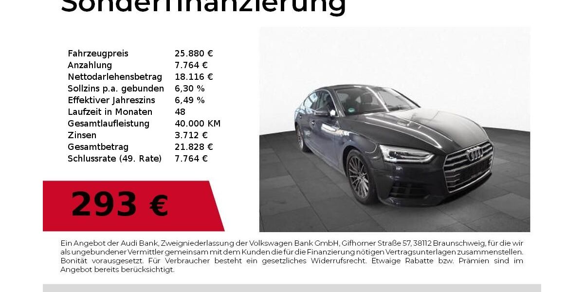 Audi A5 41.330 km 25.880 € Nürnberg 90411