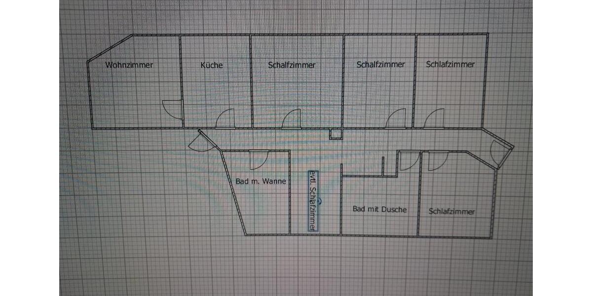 5 - Raum Wohnung mieten, Vermietung Dachgeschoßwohnung 09618 BED 5 zimmer