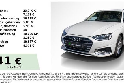 Audi A4 126.150 km 23.740 &euro; Nürnberg 90431