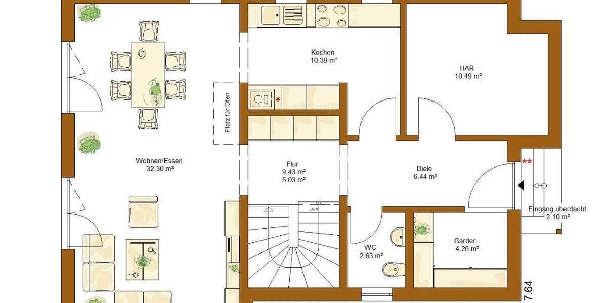 Einfamilienhaus Steinau an der Straße Niederzell - 4 Zimmer, 142 m&sup2;, 410.000&euro; | Angebot:26820282