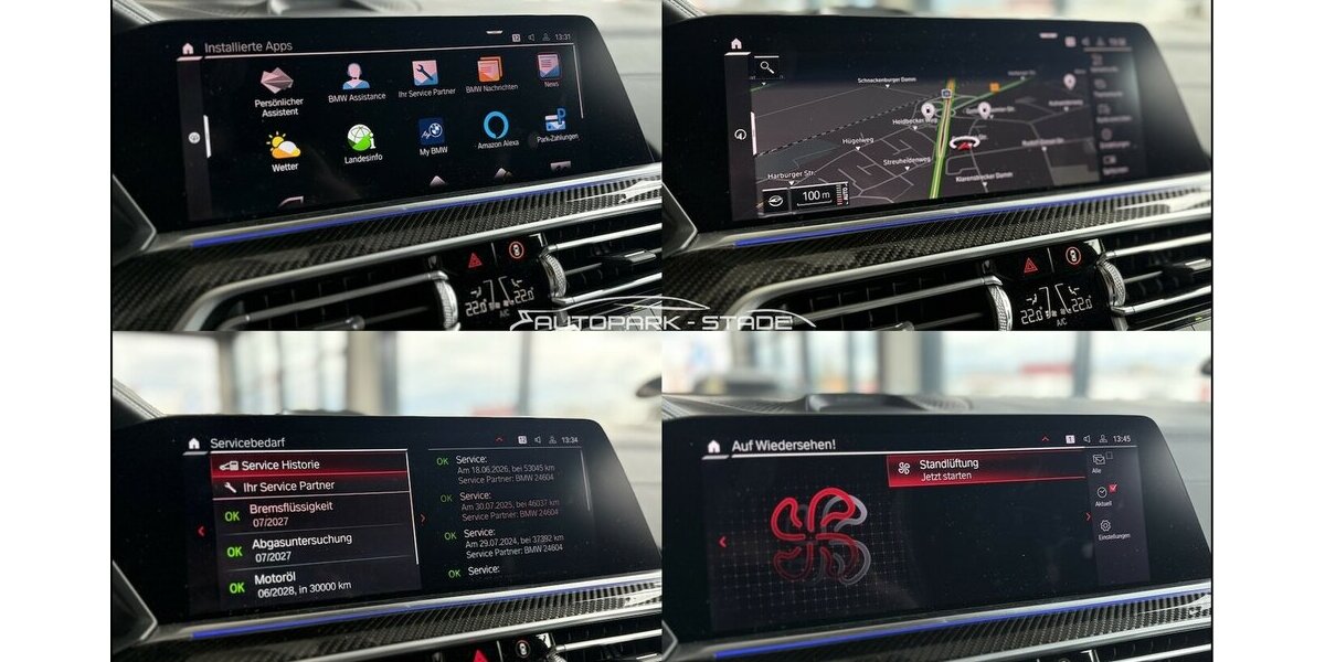 BMW X6 M Competition Laser Fond-Ent. Pano Softclose 53.600 km 77.900 &euro; Stade 21682