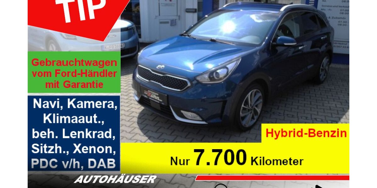 Kia Niro 7.684 km 17.990 € Arnstadt 99310