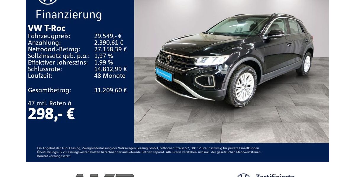 VW T-Roc 13.270 km 28.970 &euro; Borna 04552