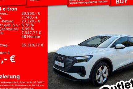 Audi Q4 e-tron 58.013 km 30.590 &euro; Senden 89250