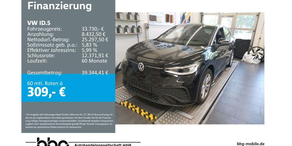 VW ID.5 37.014 km 33.730 &euro; Bühl 77815