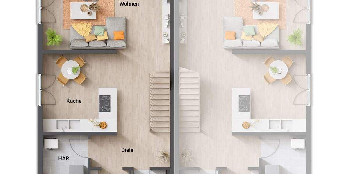 Doppelhaushälfte Perl / Oberleuken Oberleuken - 4 Zimmer, 126 m&sup2;, 394.490&euro; | Angebot:25677784