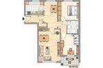 Etagenwohnung Harrislee - 3 Zimmer, 80 m&sup2;, 643&euro; | Angebot:25331938