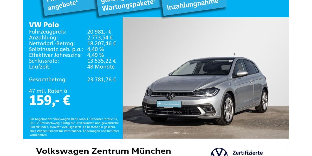 VW Polo 19.059 km 20.981 &euro; München 80687