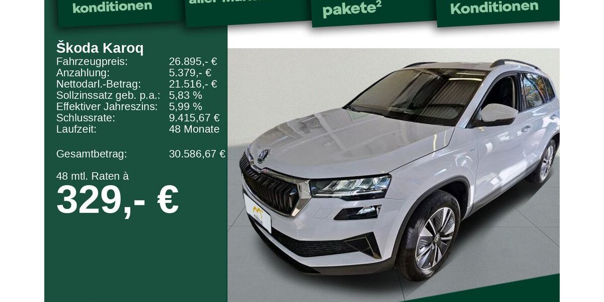 Skoda Karoq 46.375 km 26.895 &euro; Berlin 13088
