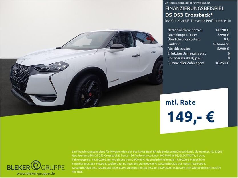 DS Automobiles DS3 Crossback 29.153 km 18.180 € Borken 46325