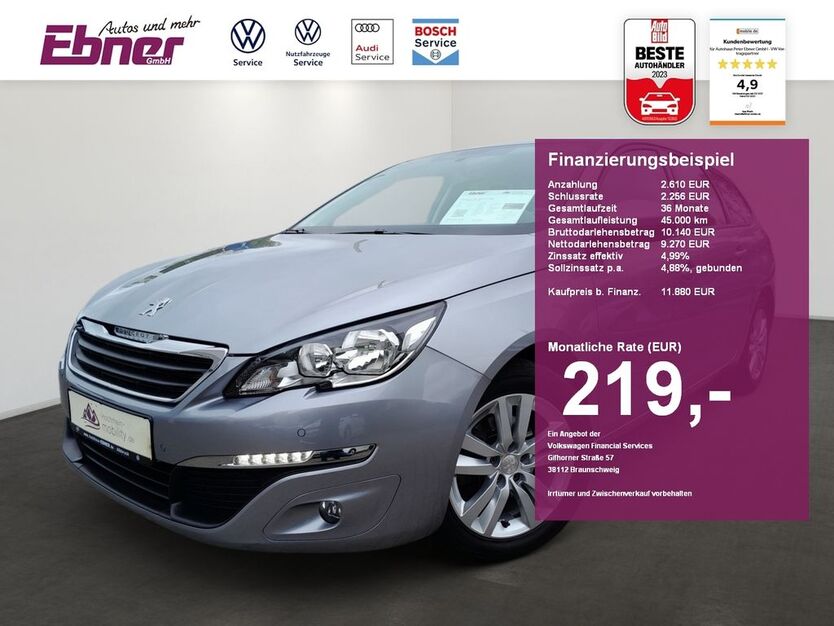 Peugeot 308 64.800 km 11.880 € Albbruck 79774