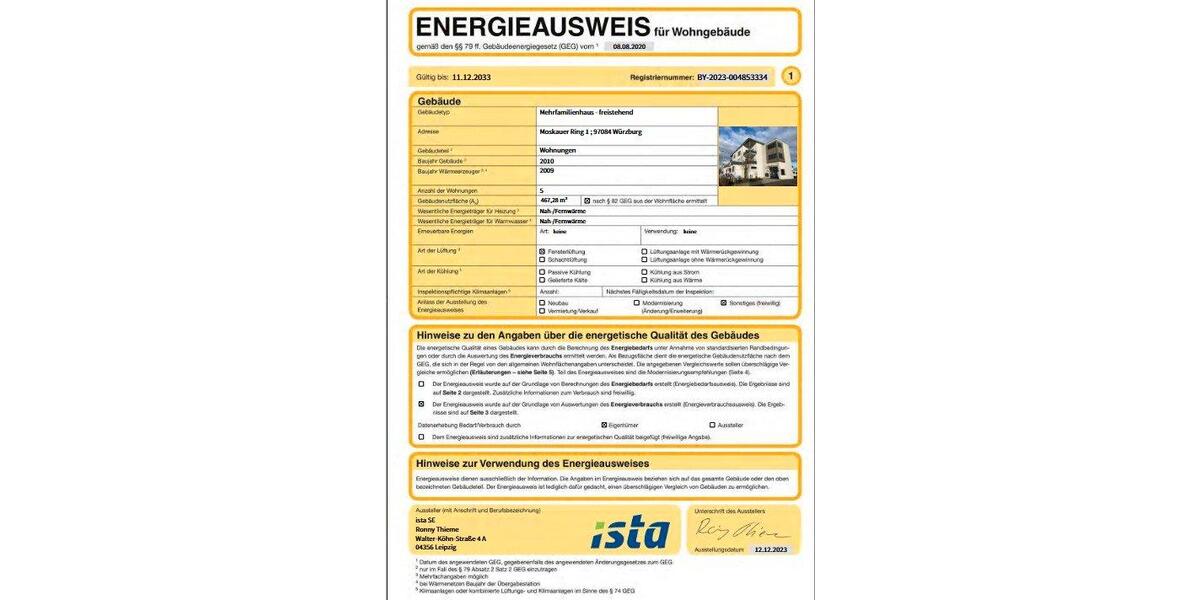 Etagenwohnung Würzburg Heuchelhof - 2 Zimmer, 84 m&sup2;, 349.000&euro; | Angebot:26393771