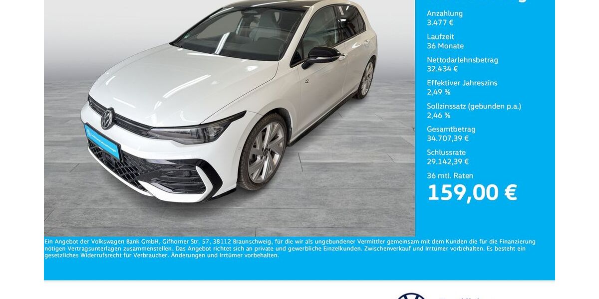 VW Golf 2.024 km 34.744 &euro; Dortmund 44141