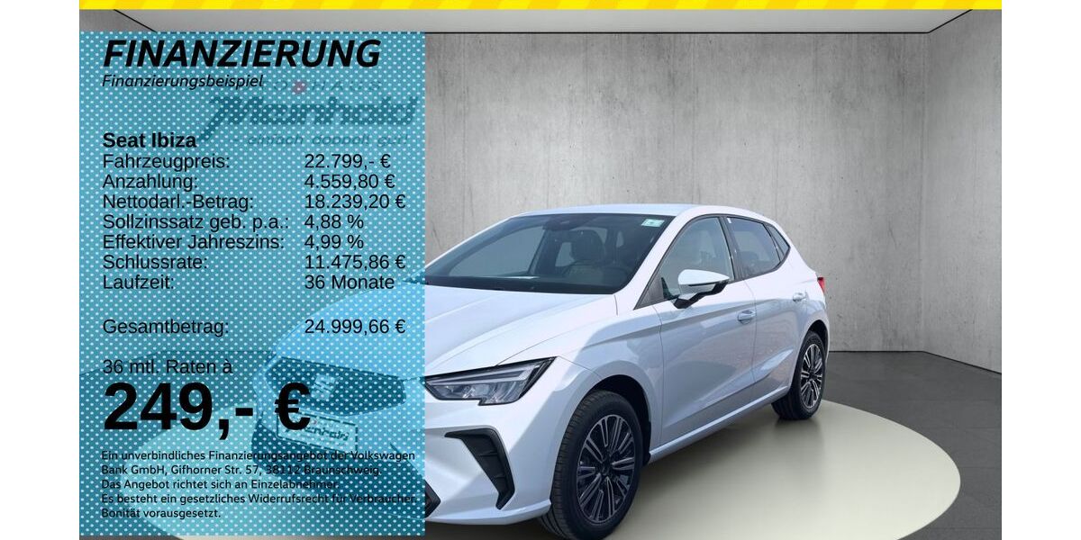 Seat Ibiza 1.010 km 22.799 &euro; Auerbach/Rebesgrün 08209