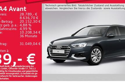 Audi A4 47.378 km 28.789 € München 80935